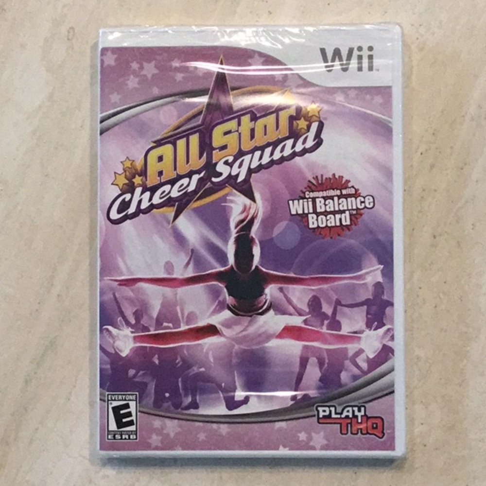 All Star Cheer Squad Nintendo Wii Game New